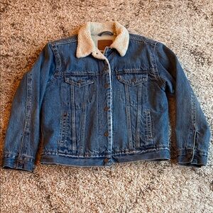 Levi's Sherpa Lined Denim Jacket